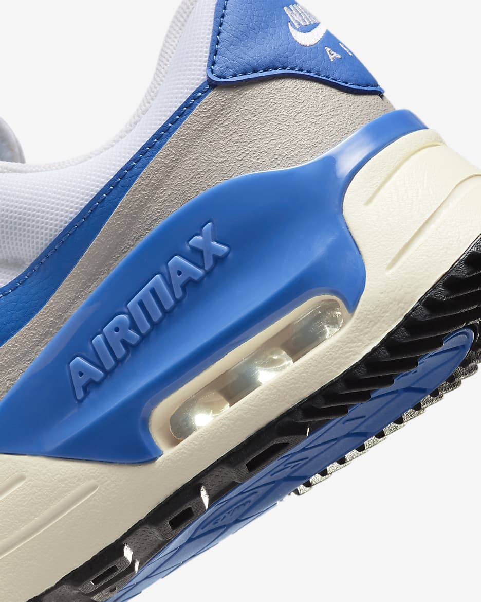 Nike air max blue running shoes online